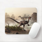Tapis De Souris Velociraptors (Avec souris)