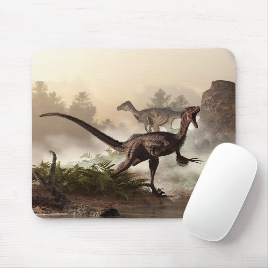 Tapis De Souris Velociraptors (Avec souris)