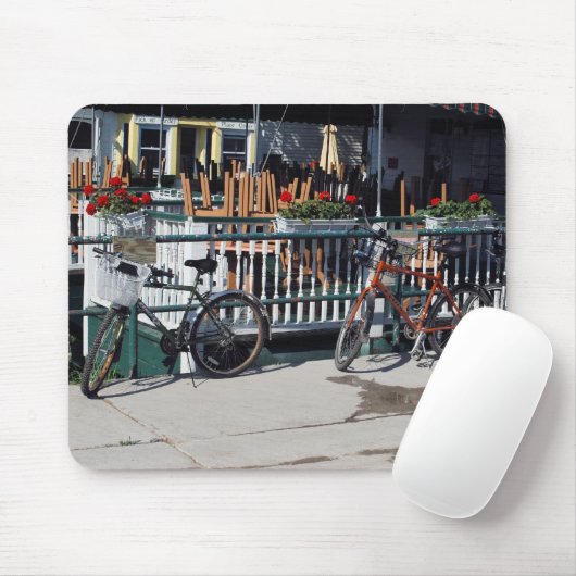 Tapis De Souris Vélos au mousepad de café (Avec souris)