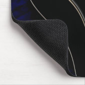 Tapis De Souris Velours bleu (Coin)