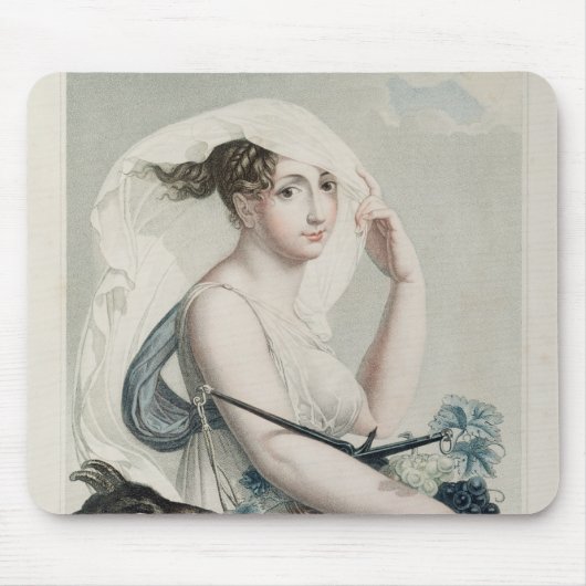 Tapis De Souris Vendemiaire, premier mois de calendrier (Devant)