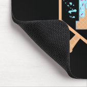 Tapis De Souris Vendre 11 Ans Crème de glace Drip 11e anniversaire (Coin)