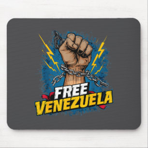 Tapis De Souris Venezuela Cœur Drapeau du Venezuela