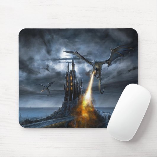 Tapis De Souris Vengeance de dragons (Avec souris)
