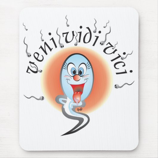 Tapis De Souris veni vidi vici mauspad (Devant)
