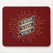 Tapis De Souris Veni Vidi Vici Red (Devant)