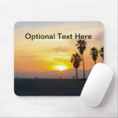 Tapis De Souris Venice Beach California Sunset (Avec souris)