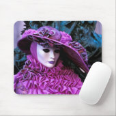 Tapis De Souris Venise, Italie (IT) - masque de carnaval (Avec souris)
