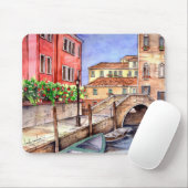 Tapis De Souris Venise - Stylo & Laver Aquarelle (Avec souris)