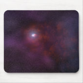 Tapis De Souris Vent Pulsar D'Une Étoile Neutron. (Devant)