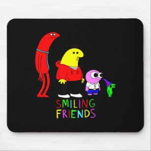 Tapis De Souris Vente d'amis souriants Illustration de tous les so
