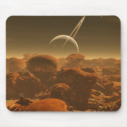 Tapis De Souris Vents silencieux - Mousepad (Devant)