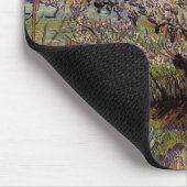 Tapis De Souris Verger en fleurs, Arles de Vincent van Gogh (Coin)