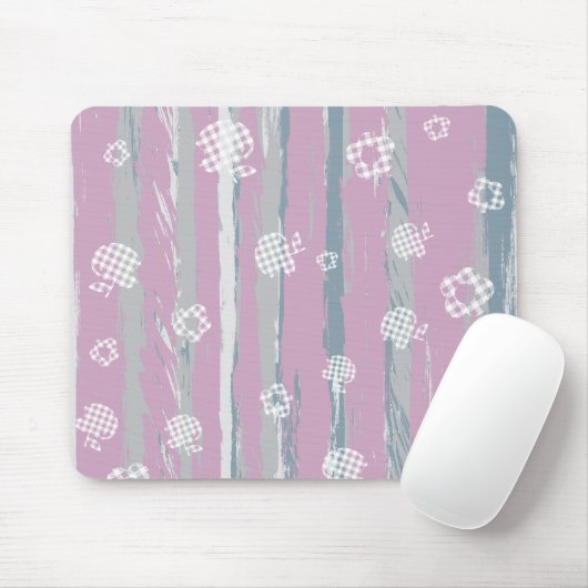 Tapis de souris – Verger Gingham (Avec souris)