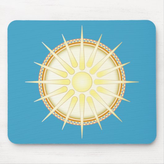 Tapis De Souris Vergina Sun (Star of Vergina) (Devant)