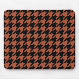 Tapis De Souris Vérification Brown de la position noire