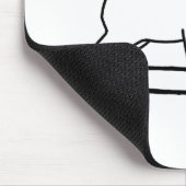 Tapis De Souris VÉRIFIER MEOWT Skateboard Cat (Coin)