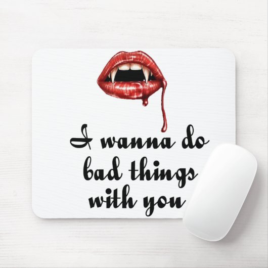 Tapis De Souris Véritable *Mousepad* de sang (Avec souris)