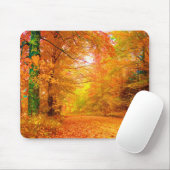 Tapis De Souris Vermont Autumn Nature Paysage (Avec souris)