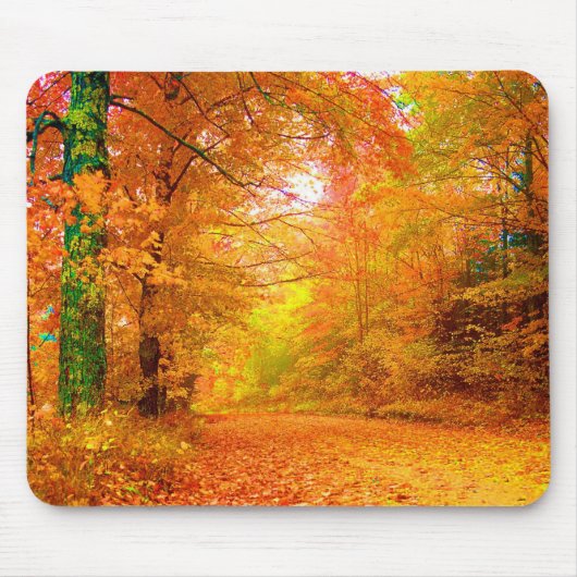 Tapis De Souris Vermont Autumn Nature Paysage (Devant)