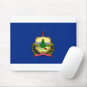 Tapis De Souris Vermont flag (Avec souris)