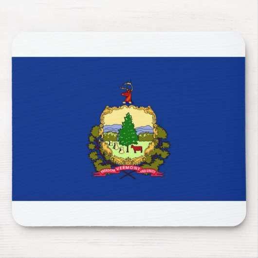 Tapis De Souris Vermont flag (Devant)