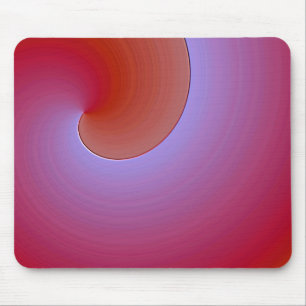 Tapis De Souris vernis violet orange - abstrait moderne