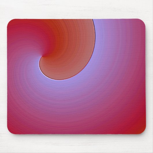 Tapis De Souris vernis violet orange - abstrait moderne (Devant)