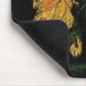 Tapis De Souris Verre avec Roses par Vincent van Gogh (Coin)