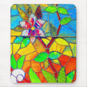 Tapis De Souris Verre souillé Art-8 de Mousepad-Cru
