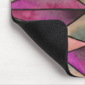 Tapis De Souris Verre souillé de magenta (Coin)