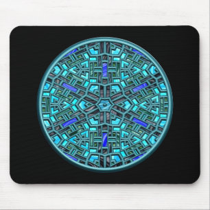 Tapis De Souris verre souillé moderne