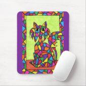 Tapis De Souris Verre tendu Kitty (Avec souris)