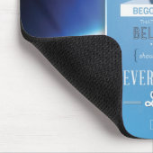 Tapis De Souris Vers de bible de 3h16 de l'amour Mousepad - du (Coin)