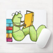 Tapis De Souris Vers de livre (Avec souris)