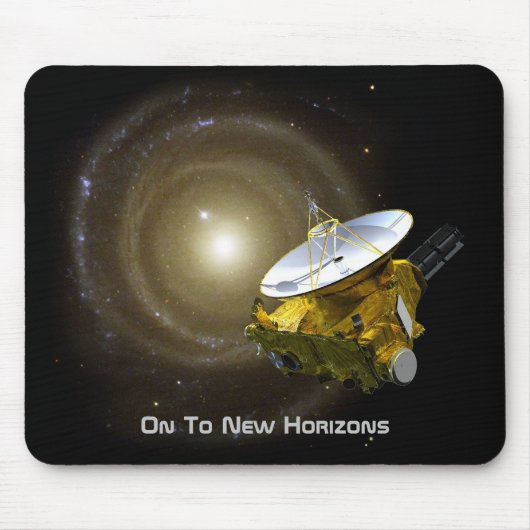 Tapis De Souris Vers De Nouveaux Horizons Interstellaires (Devant)