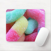 Tapis De Souris Vers de sucrerie (Avec souris)