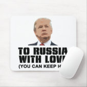 Tapis De Souris Vers la Russie avec amour (Avec souris)