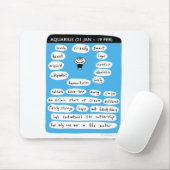 Tapis De Souris Verseau (Avec souris)