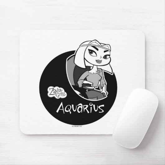 Tapis De Souris Verseau Mousepad (Avec souris)