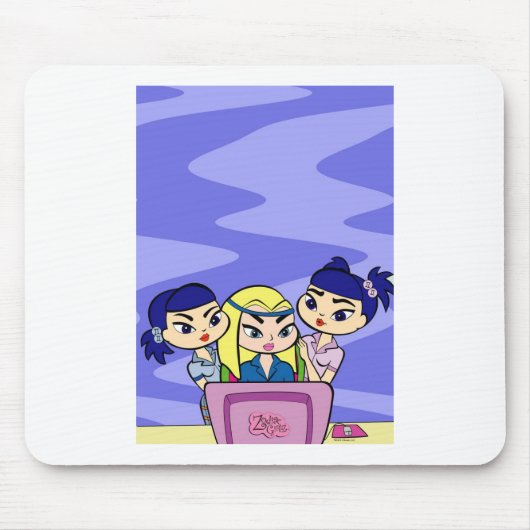 Tapis De Souris Verseau Mousepad (Devant)