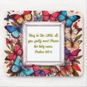 Tapis De Souris Verset biblique (Devant)