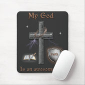 Tapis De Souris Verset biblique (Avec souris)