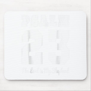 Tapis De Souris Verset de la Bible chrétienne Psaume 23 Le Seigneu