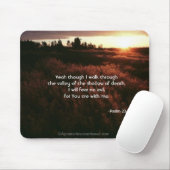 Tapis De Souris Versets de la Bible Parole de Dieu (Avec souris)