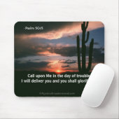 Tapis De Souris Versets de la Bible Parole de Dieu (Avec souris)