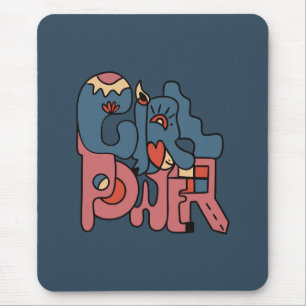 Tapis De Souris Version Fille Power Dark