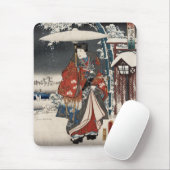 Tapis De Souris Version moderne du conte de Genji dans la scène de (Avec souris)