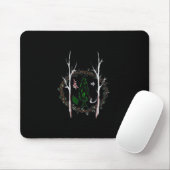 Tapis De Souris Version noire de sigil de CLG (Avec souris)