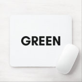Tapis De Souris vert (Avec souris)